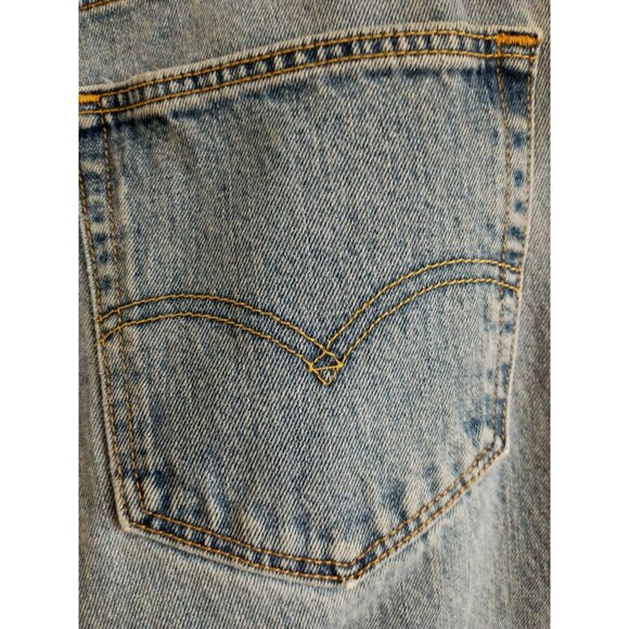 Levi’s Men’s 505 Jeans Regular Straight Leg Cotton Lesotho Medium Wash 38x29 - Picture 4 of 9